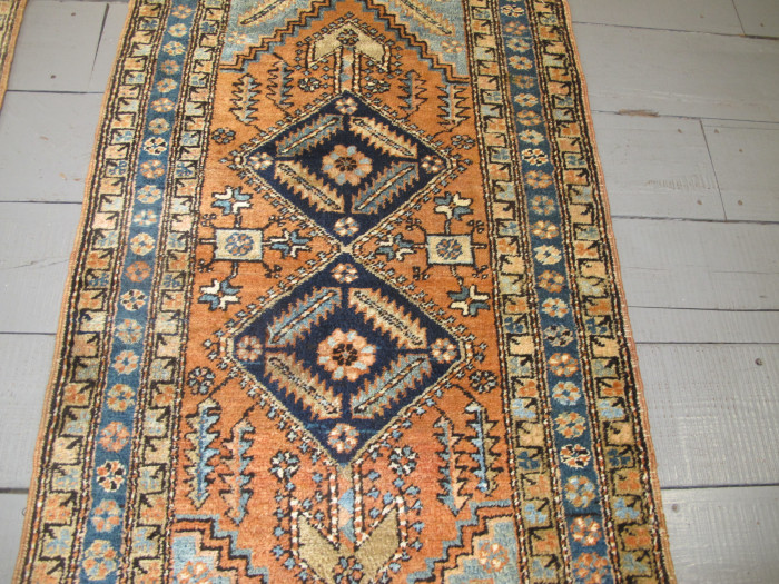 Rare Pair of Heriz Rugs