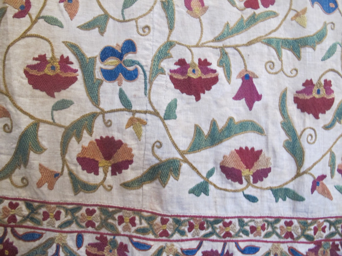 Lovely Silk Embroidered Suzani