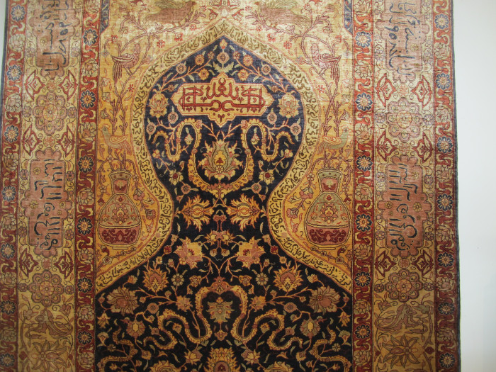 Fine Turkish Silk Rug