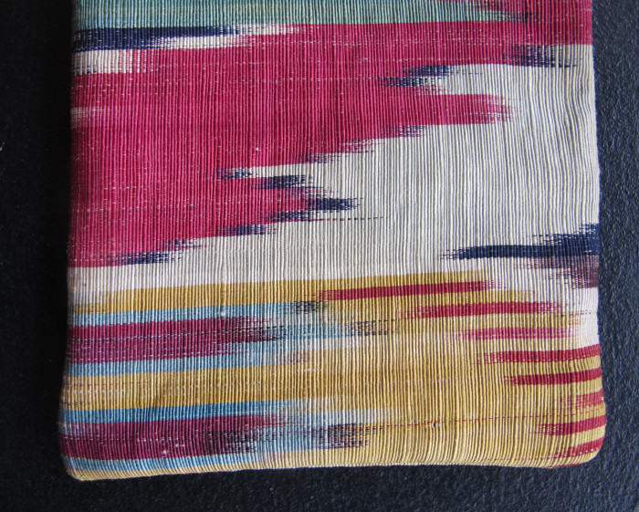 Double-Sided Silk Ikat Purse