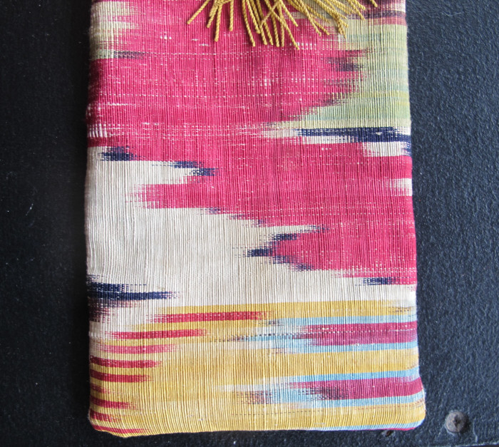 Double-Sided Silk Ikat Purse