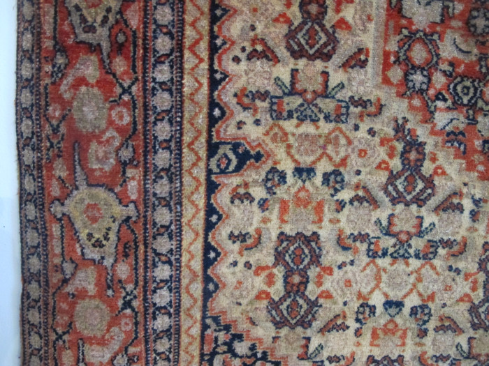 Fine Silk-Warped Senneh Rug