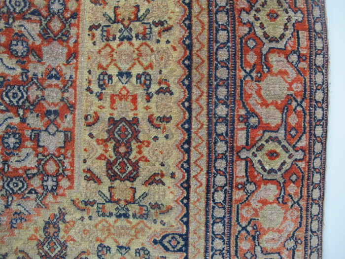 Fine Silk-Warped Senneh Rug