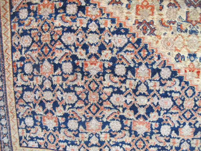 Fine Silk-Warped Senneh Rug