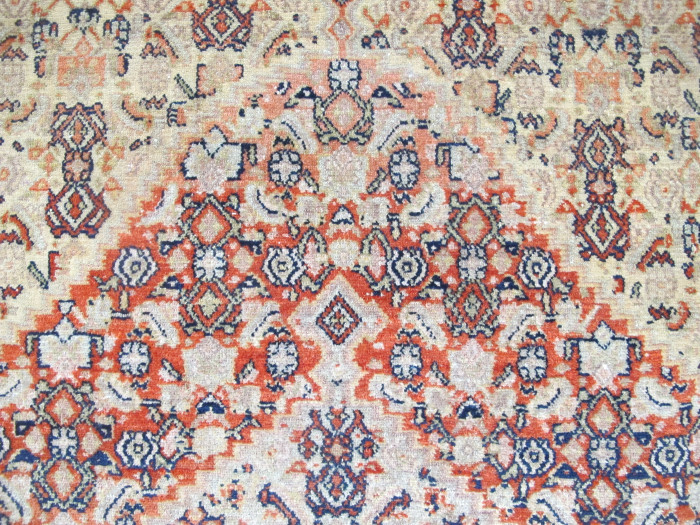 Fine Silk-Warped Senneh Rug