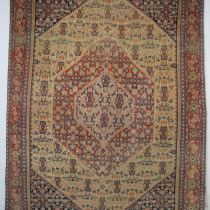 Image of Fine Silk-Warped Senneh Rug